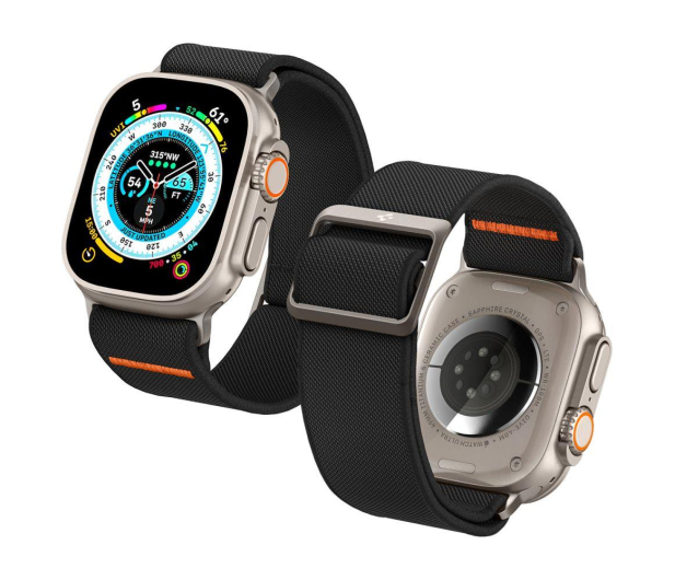 SPIGEN Pasek Fit Lite Ultra do Apple Watch 44/45/46/49 mm black - 1156956 - zdjęcie 10